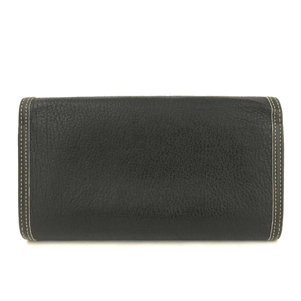 Louis Vuitton Suhali Leather Porte Trésor International Wallet Black Gold - Picture 2 of 9
